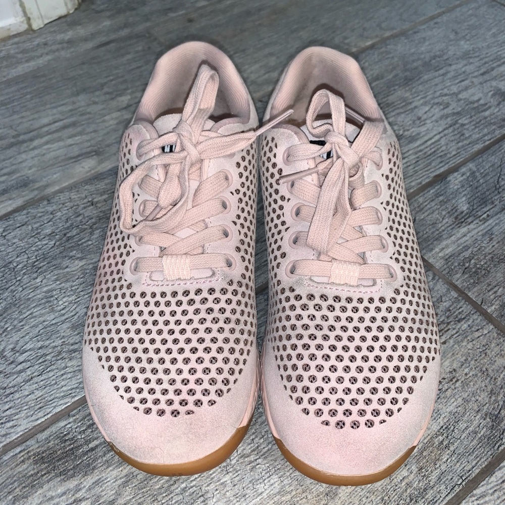 Women’s Lightweight Suede Pink Trainers